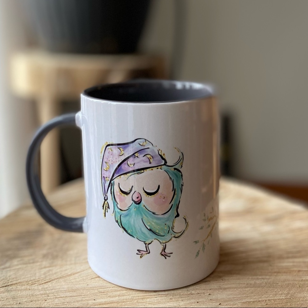 Owl Coffee Mug 15oz.